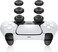 GeekShare Thumb Grip Caps for PS5 Thumbsticks Cover Set Compatible With Switch Pro and PS4PS5 Controllers 3 Pairs 6 Pcs Black