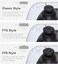 GeekShare Thumb Grip Caps for PS5 Thumbsticks Cover Set Compatible With Switch Pro and PS4PS5 Controllers 3 Pairs 6 Pcs Black
