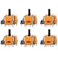 Ikpek 6pcs HallEffect Joysticks Replacement for DualSense PS5 Controller 3D Analog Sensor Wheel Thumb Sticks Rocker Module Replacement for PlayStation 5 Controller