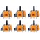 Ikpek 6pcs HallEffect Joysticks Replacement for DualSense PS5 Controller 3D Analog Sensor Wheel Thumb Sticks Rocker Module Replacement for PlayStation 5 Controller