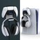 Foamy Lizard PS5 Controller Charger Console and Wall Mount for PlayStation 5 DualSense Fast Charging Station Hanging Dock Headphone Hook LED Indicator Overcharge Protection PS5 WhiteBlack