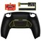 eXtremeRate Textured Black Real Metal Buttons RMB Version Rise 20 Remap Kit for PS5 Controller BDM 010 020 Upgrade Board Redesigned Back Shell Programable Back Buttons Set for PS5 Controller