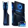 FormlessEmpire RGB LED Faceplate for PS5 Slim Disc Edition Black Premium Replacement Plates Custom Console Cover Easy Install AntiScratch Finish