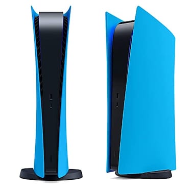 VLANMON Digital Edition Face Plates Cover Skins Shell Panels for PS5 Console Accessories for PlayStation 5 Protective Replacement Faceplates Starlight Blue