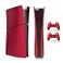 PEYANZ Faceplate Cover Compatible with PlayStation 5 Slim Digital Edition Protective ABS Shell ScratchResistant Matte Surface Includes 2 Silicone Covers