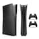 PEYANZ Faceplate Cover Compatible with PlayStation 5 Slim Digital Edition Protective ABS Shell ScratchResistant Matte Surface Includes 2 Silicone Covers