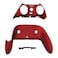 eXtremeRate Top Bottom Decorative Trim Shell Compatible with ps5 Edge Controller DIY Replacement Front Back Clip Shell Custom Scarlet Red Plates Cover Compatible with ps5 Edge Controller