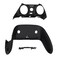 eXtremeRate Top Bottom Decorative Trim Shell Compatible with ps5 Edge Controller DIY Replacement Front Back Clip Shell Custom Black Plates Cover Compatible with ps5 Edge Controller