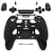 eXtremeRate Full Set Shell with Buttons Touchpad Cover Compatible with ps5 Edge Controller Black Custom Replacement Decorative Trim Shell Front Back Plates Compatible with ps5 Edge Controller