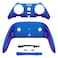 eXtremeRate Top Bottom Decorative Trim Shell Compatible with ps5 Edge Controller DIY Replacement Front Back Clip Shell Custom Chameleon Purple Blue Plates Cover Compatible with ps5 Edge Controller