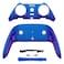 eXtremeRate Top Bottom Decorative Trim Shell Compatible with ps5 Edge Controller DIY Replacement Front Back Clip Shell Custom Chameleon Purple Blue Plates Cover Compatible with ps5 Edge Controller