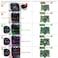 eXtremeRate Luna Redesigned Full Set Shell Buttons Touchpad Cover Compatible with ps5 Controller BDM030 BDM040 BDM050 Clear Atomic Purple Replacement Top Bottom Case Compatible with ps5 Controller