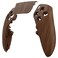 eXtremeRate Left Right Front Top Shell with Touchpad Compatible with ps5 Edge Controller Wood Grain DIY Replacement Faceplate Shell Custom Touch Pad Cover Compatible with ps5 Edge Controller