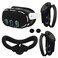 OOAVR VR Silicone Cover Set for OculusMeta Quest 3 AccessoriesVR Controller Grips CoverVR Shell CoverVR Silicone Face PadVR Thumbstick CoversBlack