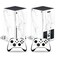 CXWITHY Skin Sticker for Xbox Series X Protective Cover Wrap Vinyl Decal Compatible with Console and Wireless Controller White