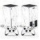 CXWITHY Skin Sticker for Xbox Series X Protective Cover Wrap Vinyl Decal Compatible with Console and Wireless Controller White