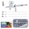Master Airbrush G444SET High Precision Detail Control DualAction Gravity Feed Airbrush Professional Set and Includes ARC Link Card