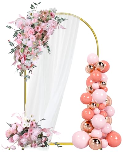 rtshuok Rtshuok 72ft Arch Backdrop Stand Metal Arch Stand