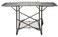 Cuisinart Take Along Grill Stand Lightweight Portable Folding Table with Side Tables Cup Holders Tool Hooks and Storage Shelf Collapsible Table No Assembly Required for BBQs and Camping