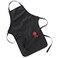 Weber Black Apron Adjustable Neckband Deep Front Pocket Towel Loop for a Custom Comfortable Fit