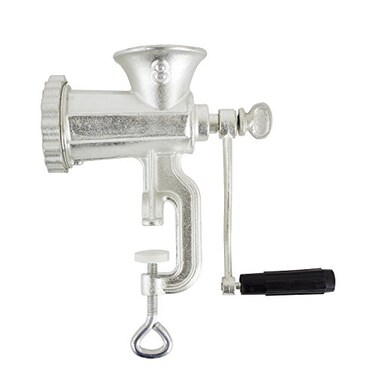 Chard HG8 8 Hand Grinder Silver TinCoated Cast Iron