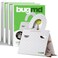 BugMD Clothes Pantry Moth Traps 18 Count Sticky Glue PheromoneBased Repellent for Closets Cabinets Wardrobes NonToxic White