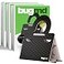 BugMD Clothes Pantry Moth Traps 18 Count Sticky Glue PheromoneBased Repellent for Closets Cabinets Wardrobes NonToxic Black