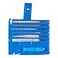 PFERD 4 Key File Set 265 A 6Piece Second Cut Includes QuickMounting Handle for Delicate and Light Filing Tasks Part 17009