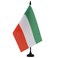 AZ FLAG Kuwait Table Flag 5 x 8 Kuwaiti Desk Flag 21 x 14 cm Black plastic stick and base