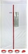 ZIPWALL ZDMPK4 Magnetic Door Kit 4 Pack White