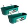 Terminalia Hanging Chicken Feeder Duck Waterer 26 Quart Medium Capacity No Spill Poultry Feeder Waterer for Backyard Chicken Duck