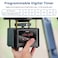 briidea Automatic Chicken Feeder Timer Briidea Poultry Feeder Motor and Timer Kit Metal Spin Plate Adjustable Mount Ideal for Chickens Ducks Geese