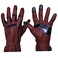 Bionic Mens Tough Pro with Natural Fit Premium Leather Work Gloves Large Brown