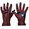 Bionic Mens Tough Pro with Natural Fit Premium Leather Work Gloves Large Brown
