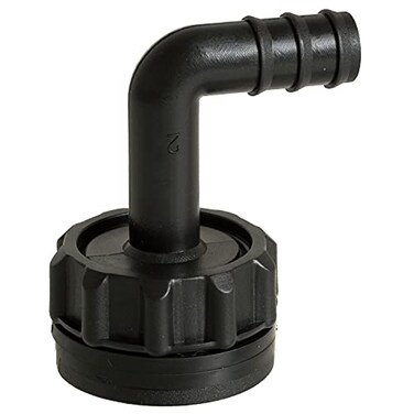 ACTIVEAQUA Active Aqua GFEH 12 Grow Flow Elbow Kit Pack of 6 Hardware Black