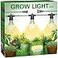 Briignite Hanging Grow Light 3 LED Full Spectrum Grow Lights with 886ft Power Cord Replaceable Bulbs E26 Base Linkable Hanging Plant Light 300W Equivalent