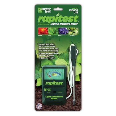 Luster Leaf JEN639 Rapitest Moisture and Light Combo Meter