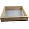 CaOJing Cedar Garden Sifter MultiPurpose Soil Screen Hand Held for Compost Dirt and Potting Soil 1496in