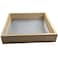 CaOJing Cedar Garden Sifter MultiPurpose Soil Screen Hand Held for Compost Dirt and Potting Soil 1496in