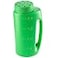 Superio Lawn Seed Spreader Handheld Shaker for Lawn Seeds Ice Melt Salt Calcium Deicer Weed and Feed Spreader 2 Liter Adjustable Hole Size with Cut Out Handle