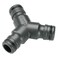GARDENA Profi System Maxi Flow 3 Way Y Coupling