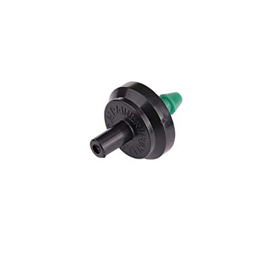 Raindrip PC8050B 2 GPH Pressure Compensating Drippers Drip Irrigation Emitters for Drip Irrigation Gardening System Maintains Constant Water Flow 50Pack Green