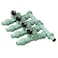 Orbit 57257 4Valve Preassembled Sprinkler Manifold Easy Install Smart Controller Compatible Works with PVC Poly Pipe Includes 4 inLine Valves