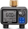 MetryGrow Sprinkler Timer Programmable Irrigation Water Timer with 2 Brass Inlet for Garden Hose Automatic Watering System for Yard Lawn Rain Delay