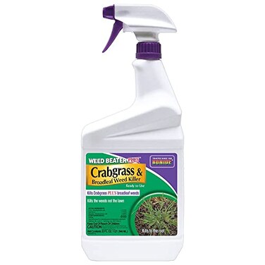 Bonide BND065 Ready to Use Weed Beater Plus Crabgrass and Broadleaf Weed Killer 32 oz