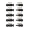Renogy 5 Pair Solar Panel Cable Connectors Black