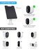 WININMETA Solar Panel Charger with Micro USB Connection Compatible with Arlo Essential SpotlightXL Spotlight Camera 5W Arlo Essential Solar Panel IP65 Waterproof 10ft Cable Not for 2K2nd Gen 4 Pack