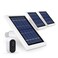 Wasserstein Solar Panel Compatible with Arlo Essential 2K Outdoor Security Camera 2nd Gen XL 2nd Gen Essential Spotlight Camera NOT Included 3Pack White