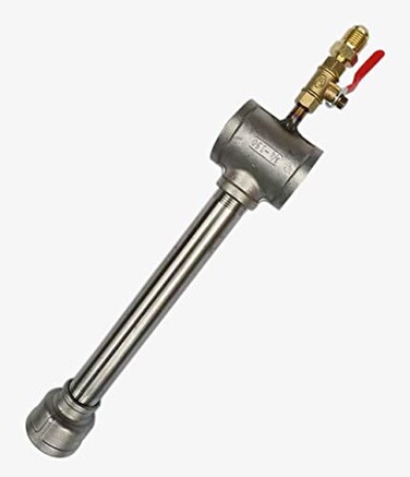 LSMIITTH Propane Gas Forge Furnace Burner High Pressure CastIron Burner Head Burner Assembly Flame Control System Propane Burner Replacement Blacksmith Knife Making