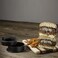 Cuisinart 3in1 Stuffed Burger Press NonStick Burger Stuffer Hamburger Patty Maker Patty Maker Grill Accessory for Outdoor Cooking BBQ Tailgates Camping